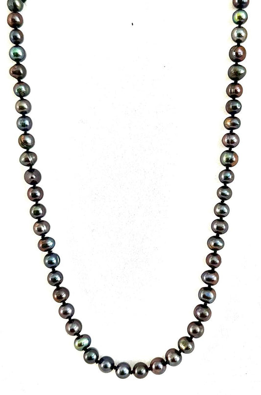 Green and brown mix color Pearls 9